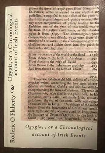 9781906834258: Ogygia: Or, A Chronological Account Of Irish Events