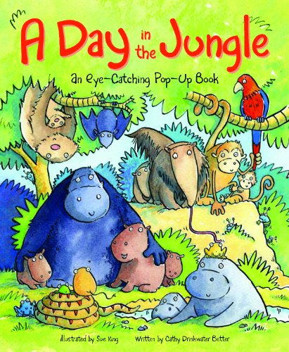 Beispielbild fr Day in the Jungle (Day Out Mini Pop Ups): An Eye Catching Pop Up Book zum Verkauf von WorldofBooks
