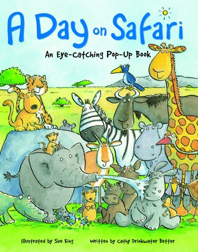 Stock image for Day on Safari: An Eye Catching Pop Up Book (Day Out Mini Pop Ups) for sale by MusicMagpie