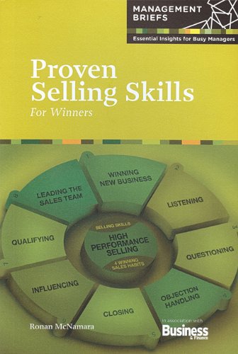 Beispielbild fr Proven Selling Skills zum Verkauf von AwesomeBooks