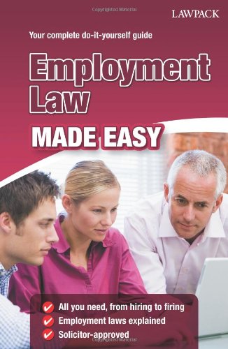 Beispielbild fr Employment Law Made Easy (Lawpack Made Easy Series) zum Verkauf von WorldofBooks