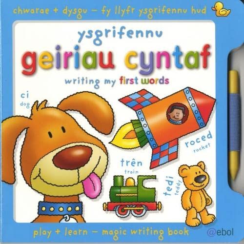 Stock image for Fy Llyfr Ysgrifennu Hud/My Magic Writing Book: Ysgrifennu Geiriau Cyntaf/Writing My First Words for sale by WorldofBooks