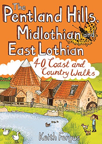 Stock image for The Pentland Hills, Midlothian and East Lothian: 40 Coast and Country Walks for sale by WorldofBooks