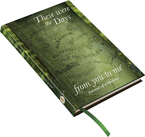 Beispielbild fr These were the Days : Memory Journal - a touching leaving gift to capture memories and stories (Journals of a Lifetime) zum Verkauf von WorldofBooks