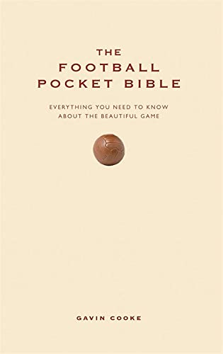 Beispielbild fr The Football Pocket Bible: The perfect gift for a football fan zum Verkauf von WorldofBooks