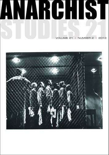 Stock image for Anarchist Studies v 21, Pt 2 for sale by PBShop.store US