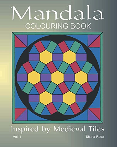 Imagen de archivo de Mandala Coloring Book: Inspired by Medieval Tiles a la venta por Lucky's Textbooks
