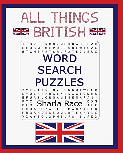 Imagen de archivo de All Things British Word Search Puzzles (All Things Word Search Puzzles) a la venta por GF Books, Inc.