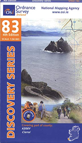 Irish Discovery Series 83. Kerry 1 : 50 000 - Ordnance Survey Ireland