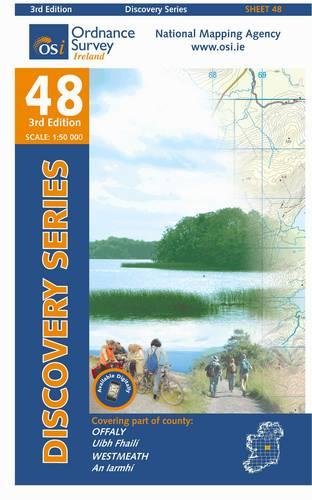 Irish Discovery Series 48. Offaly, Westmeath - Ordnance Survey Ireland