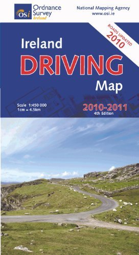 Beispielbild fr Ireland Driving Map (Irish - Maps, Atlases and Guides) zum Verkauf von WorldofBooks