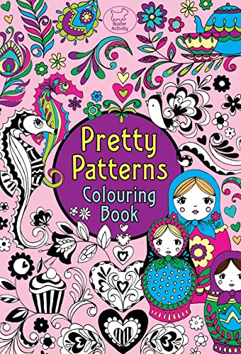 Beispielbild fr Pretty Patterns Colouring Book zum Verkauf von WorldofBooks