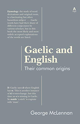 Beispielbild fr Gaelic and English: Their common origins zum Verkauf von WorldofBooks