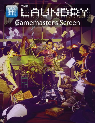 The Laundry Gamemaster's Screen (9781907204944) by Durall, Jason; Hanrahan, Gareth; Snead, John