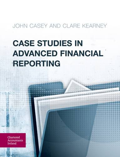 Imagen de archivo de Case Studies in Advanced Financial Reporting a la venta por Tall Stories BA