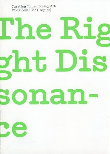 Stock image for The Right Dissonance for sale by HALCYON BOOKS