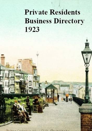 Ramsgate and St. Lawrence Private Residents and Business Directory 1923