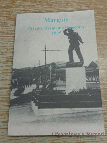 9781907369797: Margate Private Residents Directory 1905