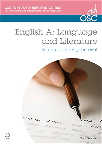 Beispielbild fr IB English A: Language & Literature: Standard & Higher Level (OSC IB Revision Guides for the International Baccalaureate Diploma) zum Verkauf von AwesomeBooks