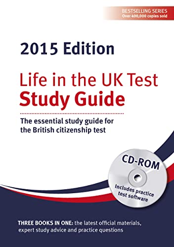 Beispielbild fr Life in the UK Test: Study Guide & CD ROM 2015: The essential study guide for the British citizenship test zum Verkauf von AwesomeBooks