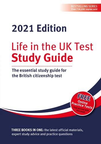 Beispielbild fr Life in the UK Test: Study Guide 2021: The essential study guide for the British citizenship test zum Verkauf von WorldofBooks