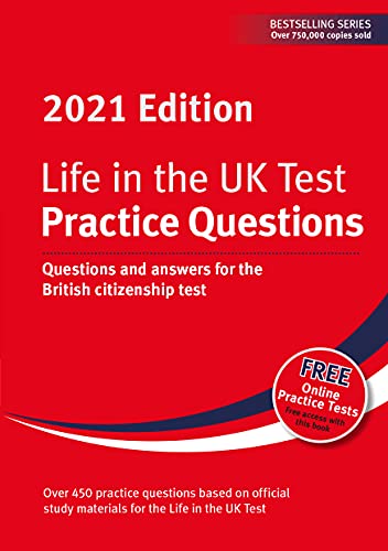 Beispielbild fr Life in the UK Test: Practice Questions 2021: Questions and answers for the British citizenship test zum Verkauf von Revaluation Books