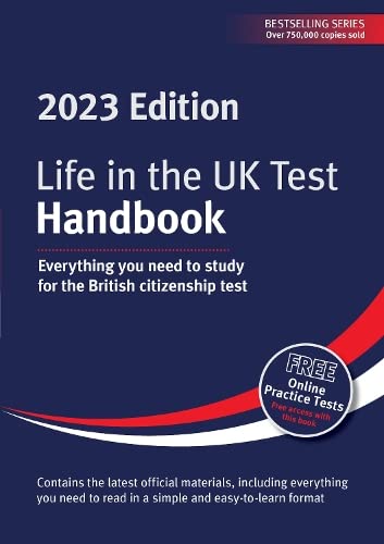 Beispielbild fr Life in the UK Test: Handbook 2023: Everything you need to study for the British citizenship test zum Verkauf von Revaluation Books