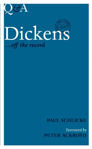 Imagen de archivo de Dickens-- Off the Record. Paul Schlicke a la venta por Books Puddle