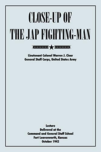 Stock image for CloseUp of the Jap Fighting Man for sale by PBShop.store US