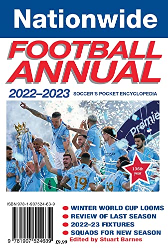 Imagen de archivo de Nationwide Football Annual 2022-2023: Soccer's Pocket Encyclopedia a la venta por WorldofBooks