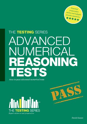 Beispielbild fr ADVANCED Numerical reasoning Tests: How to pass advanced numerical tests: 1 (Testing Series) zum Verkauf von WorldofBooks