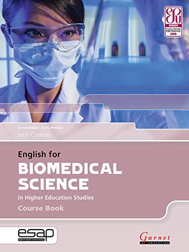 Beispielbild fr English for Biomedical Science in Higher Education Studies Course Book with audio CDs zum Verkauf von Monster Bookshop
