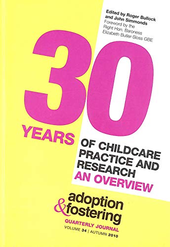 Beispielbild fr 30 Years of Childcare Practice and Research: An Overview zum Verkauf von AwesomeBooks