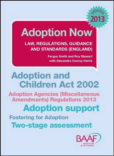 Imagen de archivo de Adoption Now 2013 a la venta por WorldofBooks