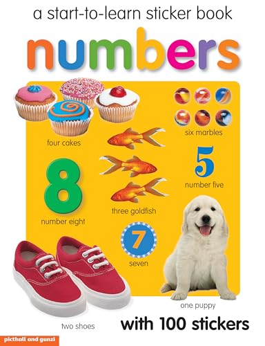 Start to Learn Numbers Sticker Book (9781907604324) by Chez Picthall