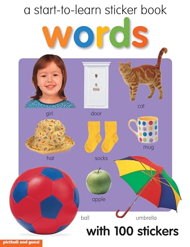 Start to Learn WORDS Sticker Book (9781907604331) by Chez Picthall