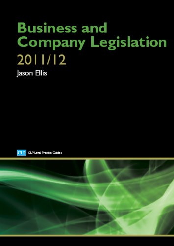 9781907624902: Business and Company Legislation 2011/2012 (CLP Legal Practice Guides)