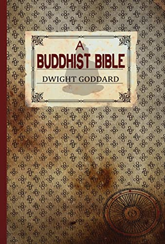 Stock image for A Buddhist Bible for sale by New Legacy Books