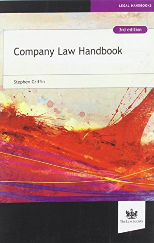 Beispielbild fr Company Law Handbook zum Verkauf von WorldofBooks