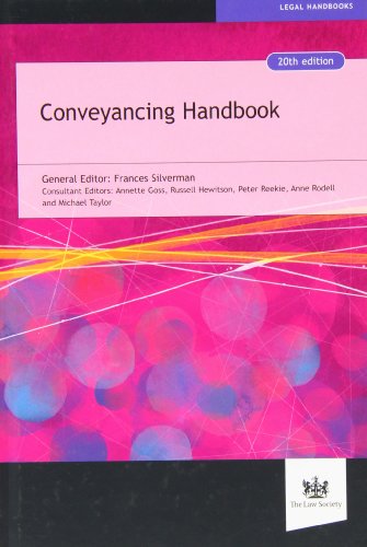 Beispielbild fr Conveyancing Handbook zum Verkauf von WorldofBooks