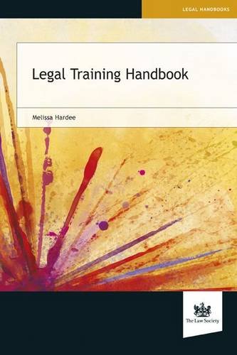 Beispielbild fr Legal Training Handbook zum Verkauf von Blackwell's