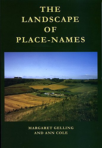 Stock image for The Landscape of Place-Names for sale by Rickaro Books BA PBFA