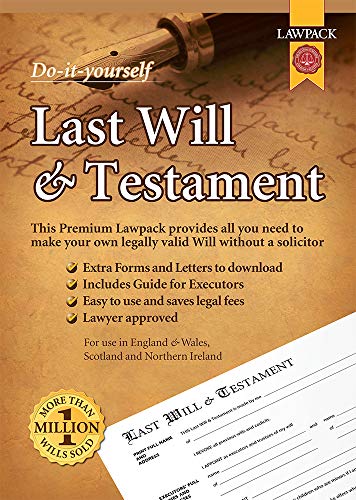 Beispielbild fr Lawpack Premium Last Will & Testament DIY Kit: All You Need to Make Your Own Legally Valid Will without a Solicitor zum Verkauf von WorldofBooks