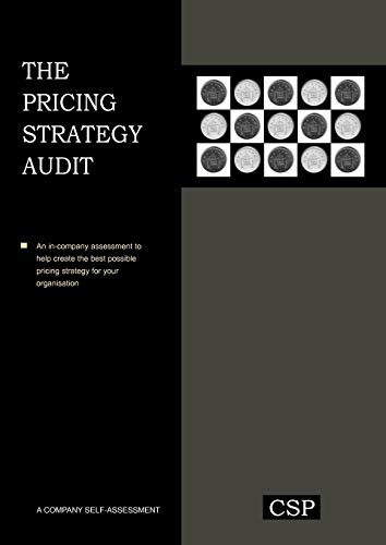 Stock image for The Pricing Strategy Audit for sale by Lucky's Textbooks