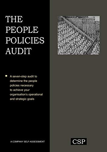 Beispielbild fr The People Policies Audit zum Verkauf von THE SAINT BOOKSTORE