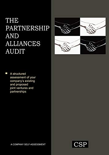 Imagen de archivo de The Partnership and Alliances Audit a la venta por PBShop.store US