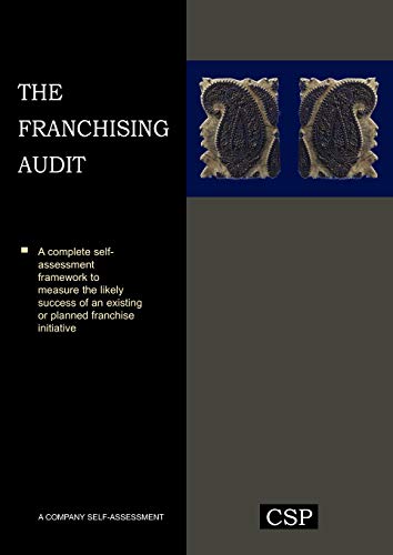Beispielbild fr The Franchising Audit zum Verkauf von THE SAINT BOOKSTORE