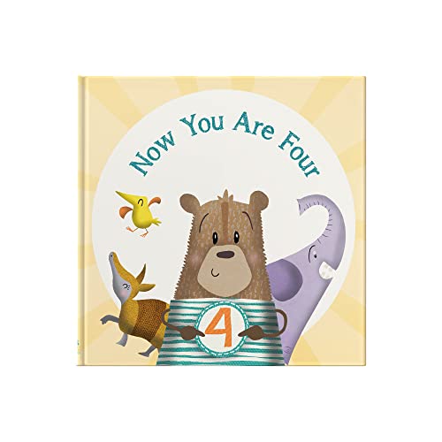 Imagen de archivo de Now You Are Four: Happy Birthday Gift Book a la venta por HPB-Ruby