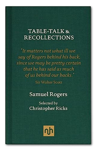 Beispielbild fr Table Talk & Recollections zum Verkauf von WorldofBooks
