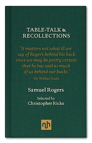 9781907903366: Table Talk Recollections